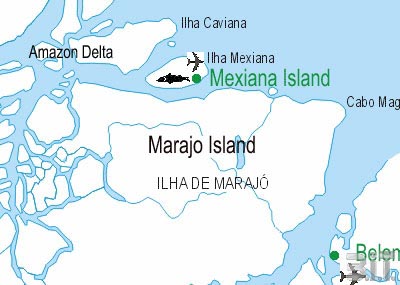 Map of Marajó